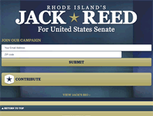 Tablet Screenshot of jackreed.com